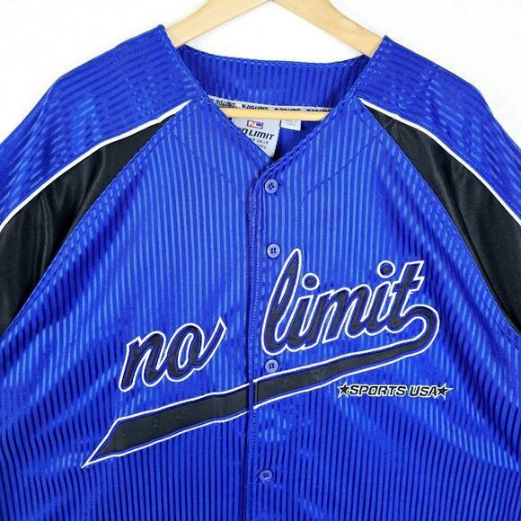 Vintage No Limit Soldier Gear Baseball Jersey Size XL Master P Miller Hip Hop - Picture 3 of 15